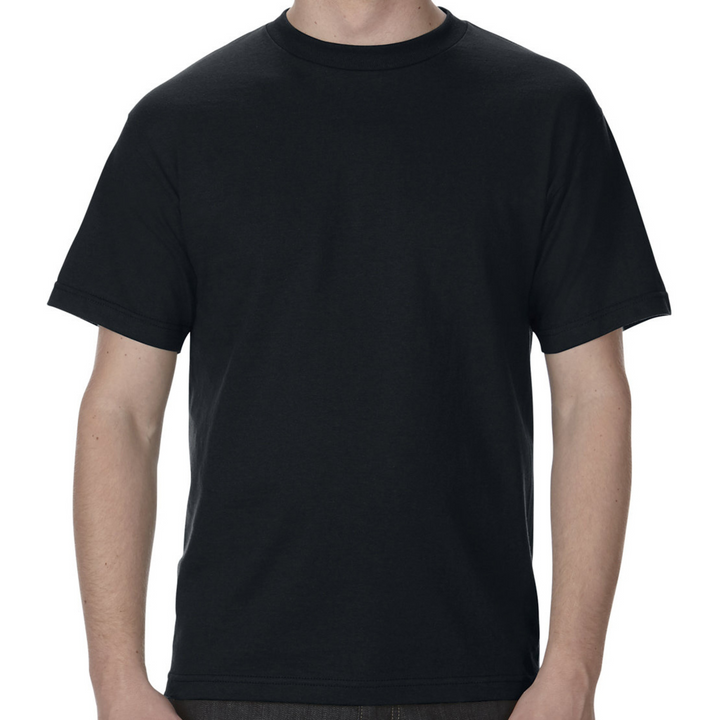 Adult Heavy Cotton T-Shirt (1-2 Color Design, Screen Print)