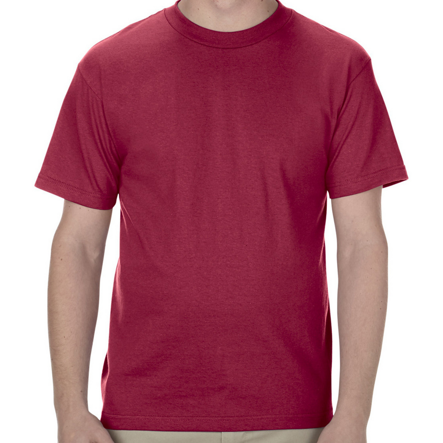 Adult Heavy Cotton T-Shirt (1-2 Design, HTV)