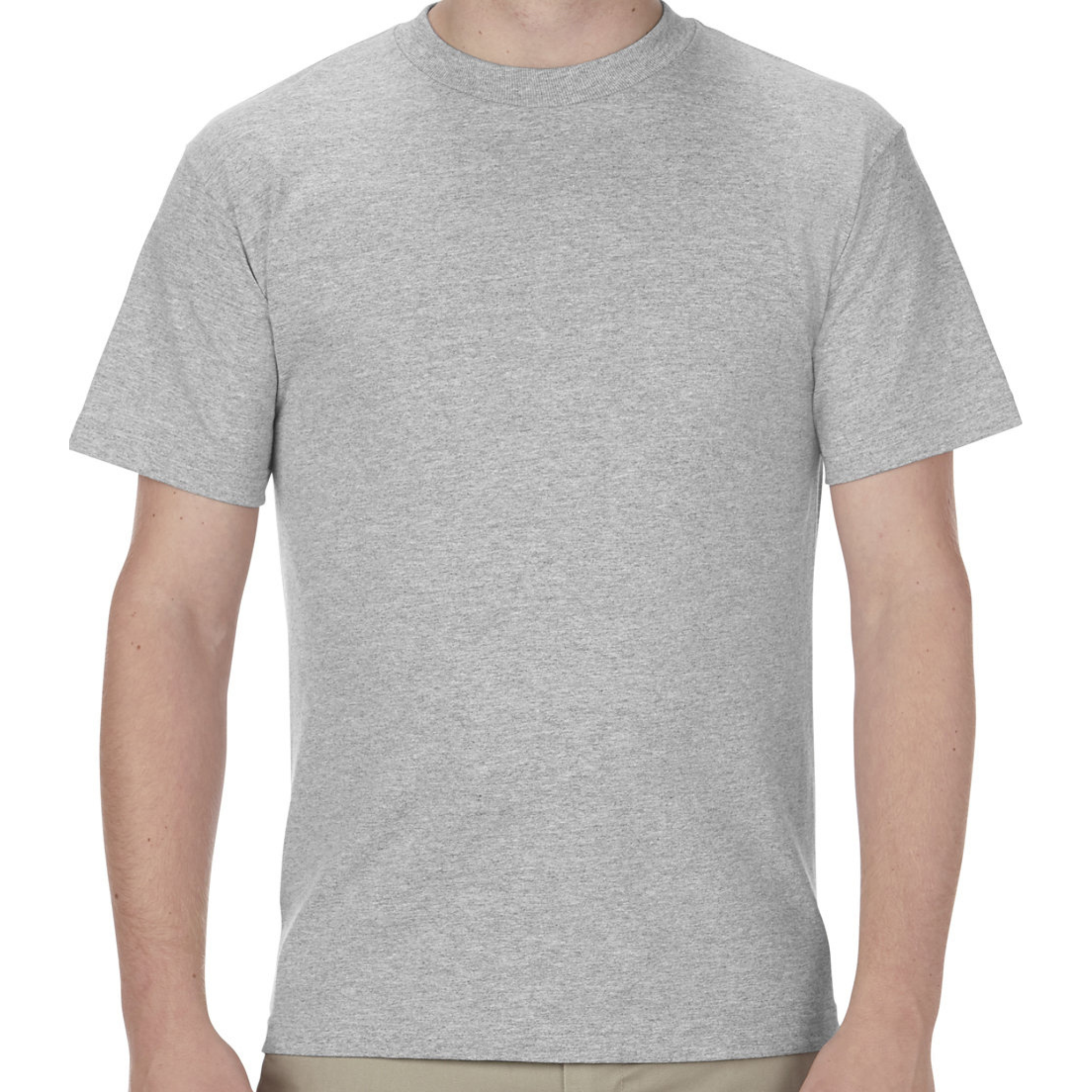 Adult Heavy Cotton T-Shirt (1-2 Design, HTV)