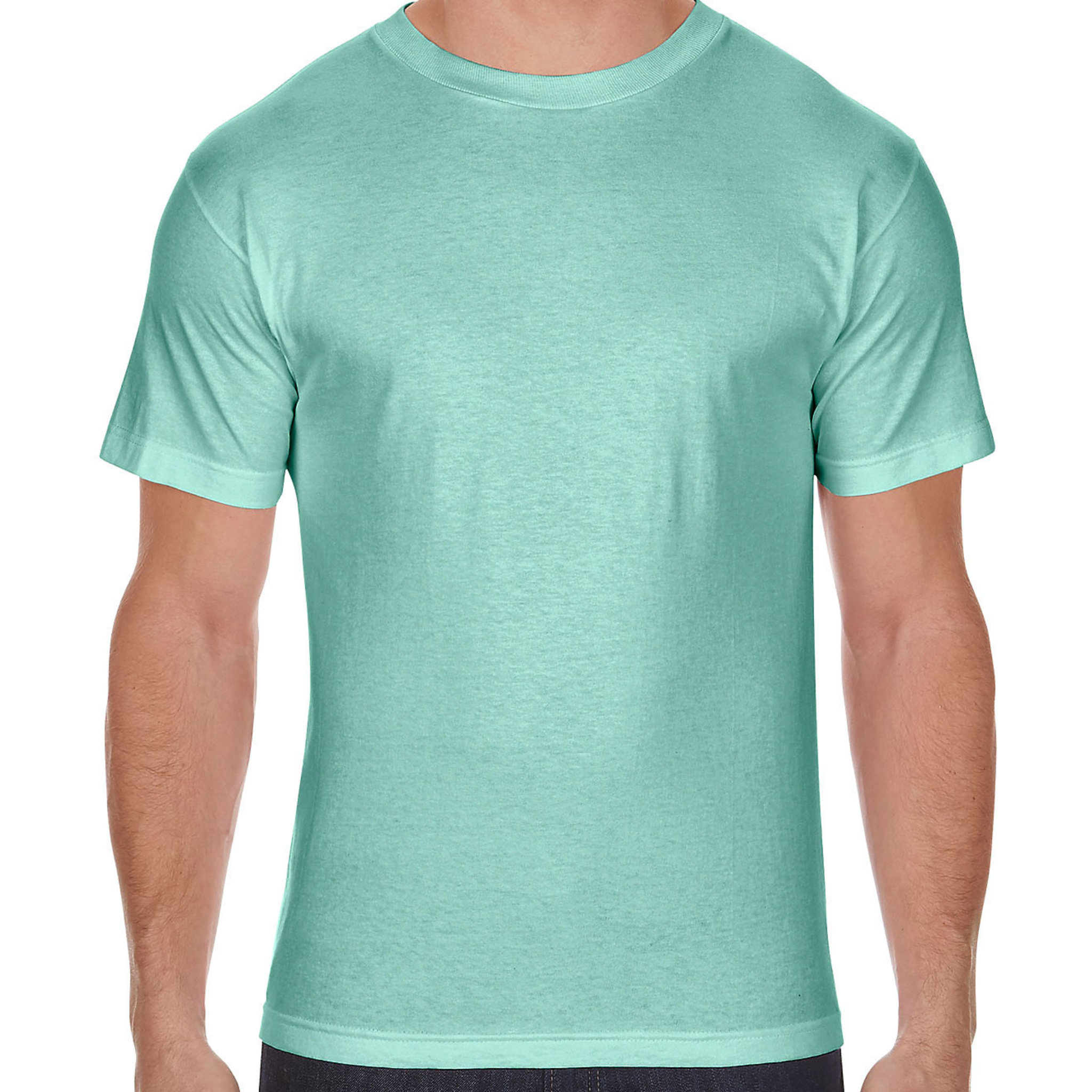 Adult Heavy Cotton T-Shirt (1-2 Design, HTV)