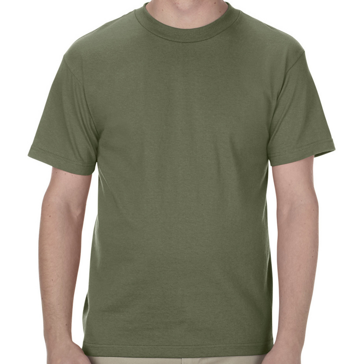 Adult Heavy Cotton T-Shirt (1-2 Design, HTV)