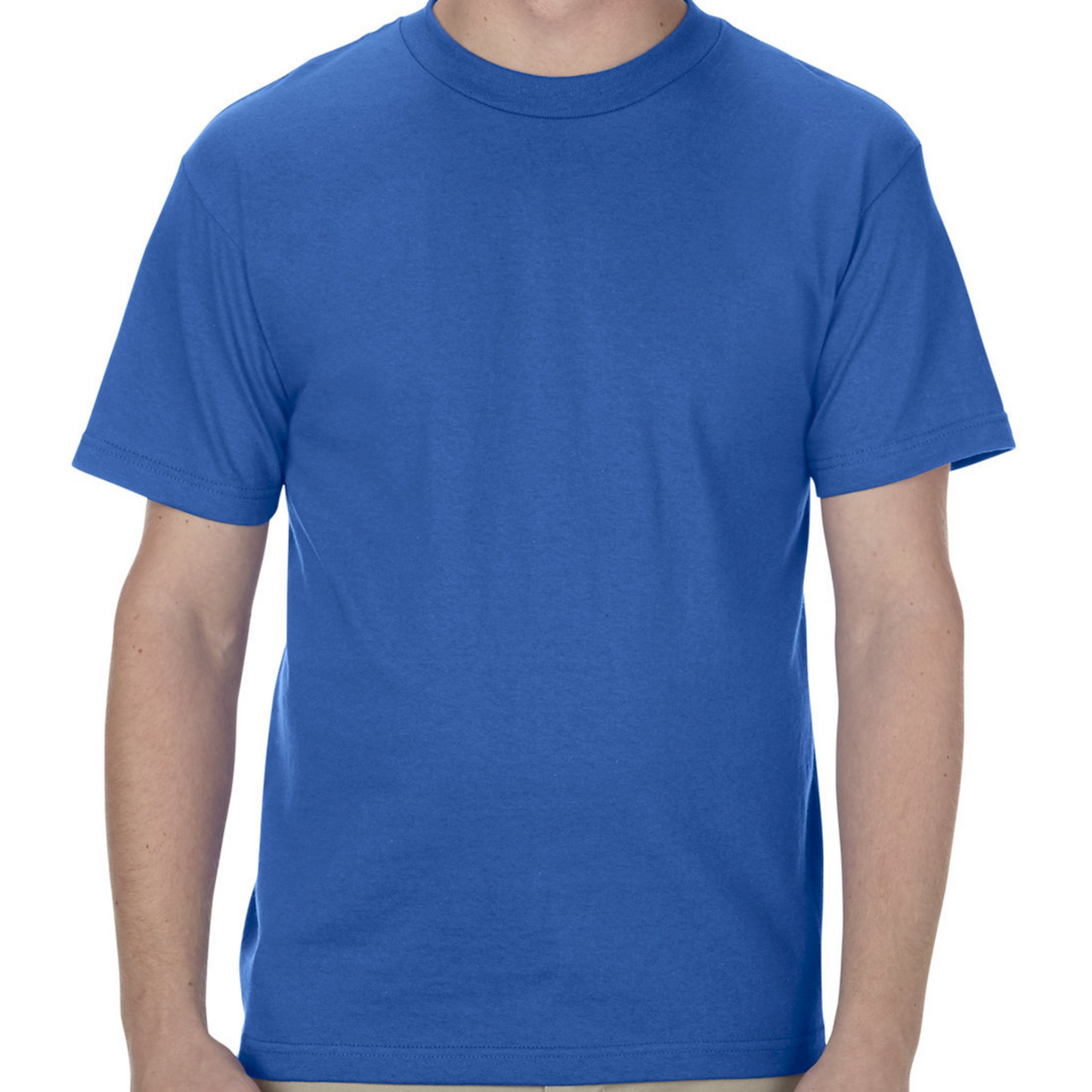 Adult Heavy Cotton T-Shirt (1-2 Design, HTV)
