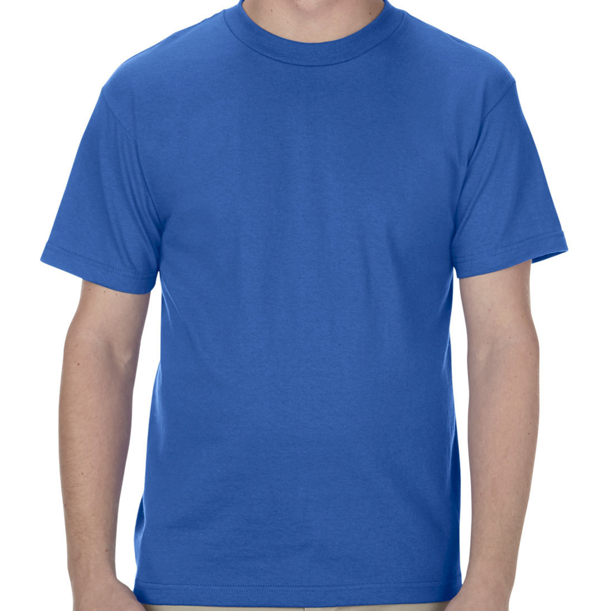 Adult Heavy Cotton T-Shirt (1-2 Design, HTV)