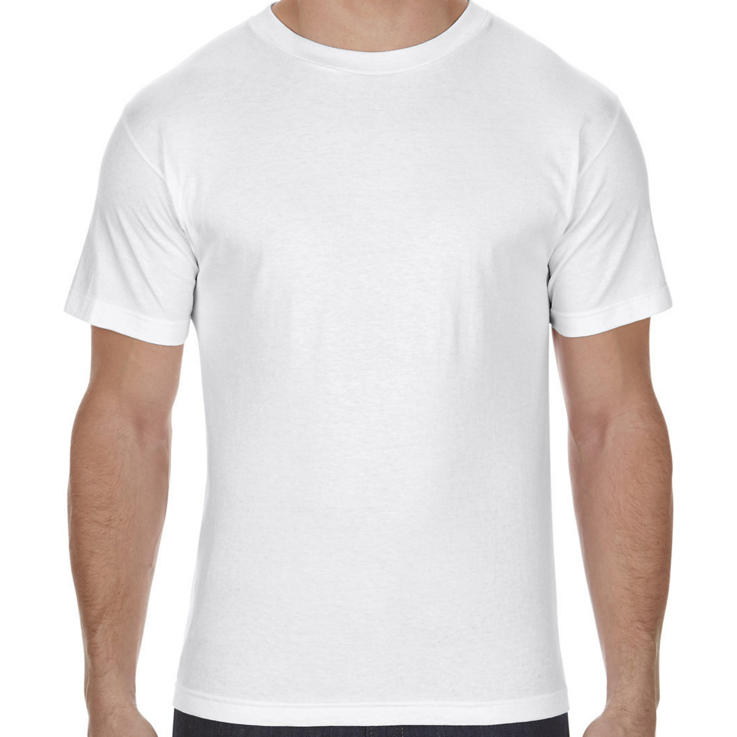 Adult Heavy Cotton T-Shirt (1-2 Design, HTV)