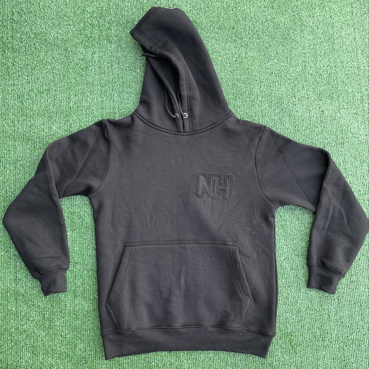 an image of a Black Hoodie Sweatshirt Nanakuli Design for Adult