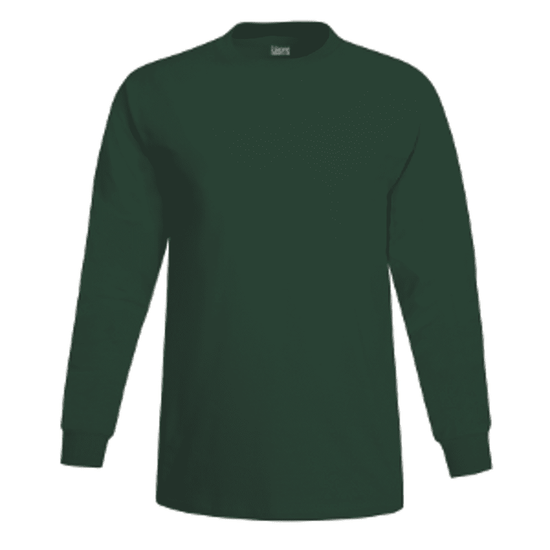 Adult Heavy Cotton Long Sleeve T-Shirt (1-2 Color Design, HTV)