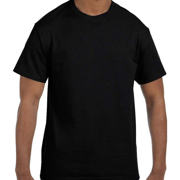 Adult lightweight Cotton T-Shirt (1-2 Color Design, HTV)