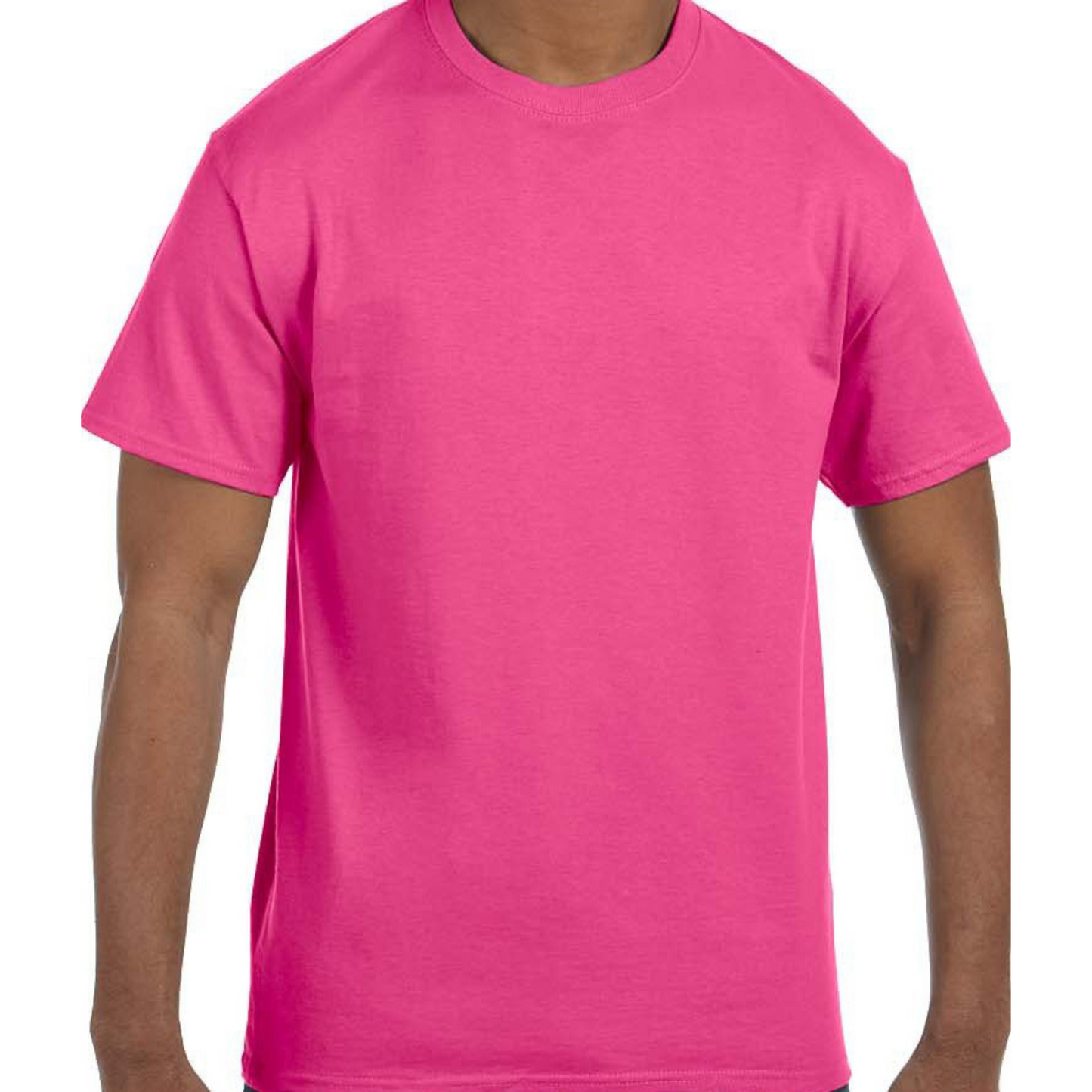Adult lightweight Cotton T-Shirt (1-2 Color Design, Screen Print)