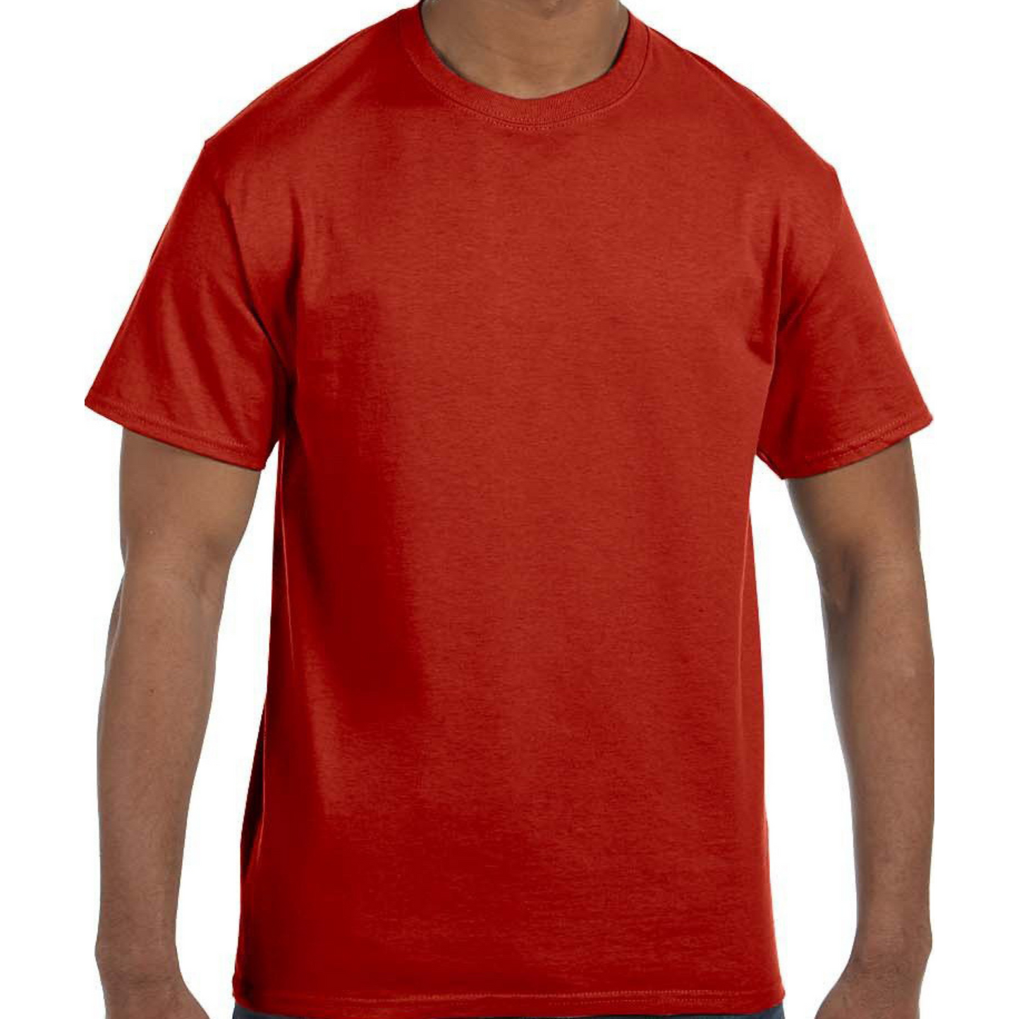 Adult lightweight Cotton T-Shirt (1-2 Color Design, Screen Print)