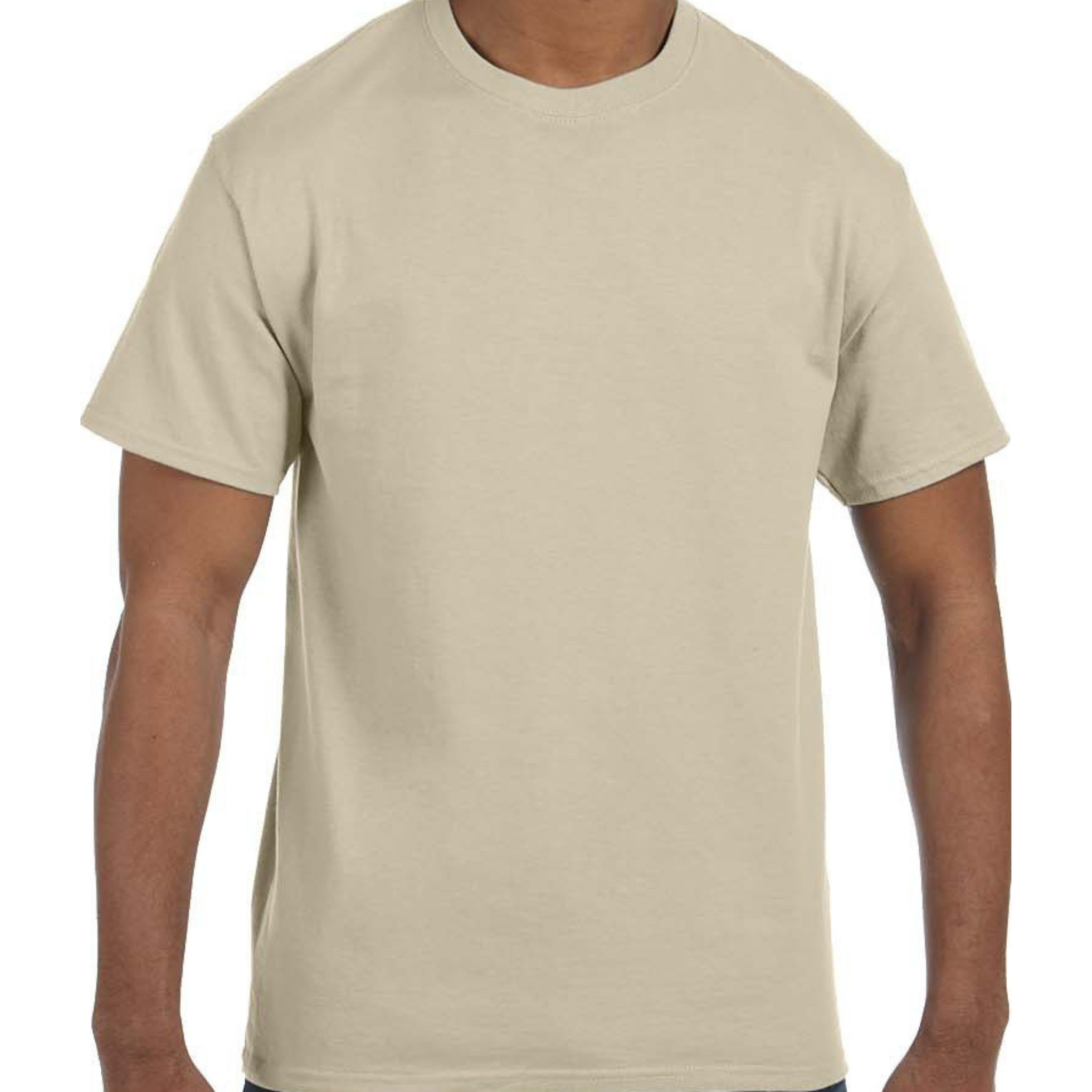 Adult lightweight Cotton T-Shirt (1-2 Color Design, Screen Print)