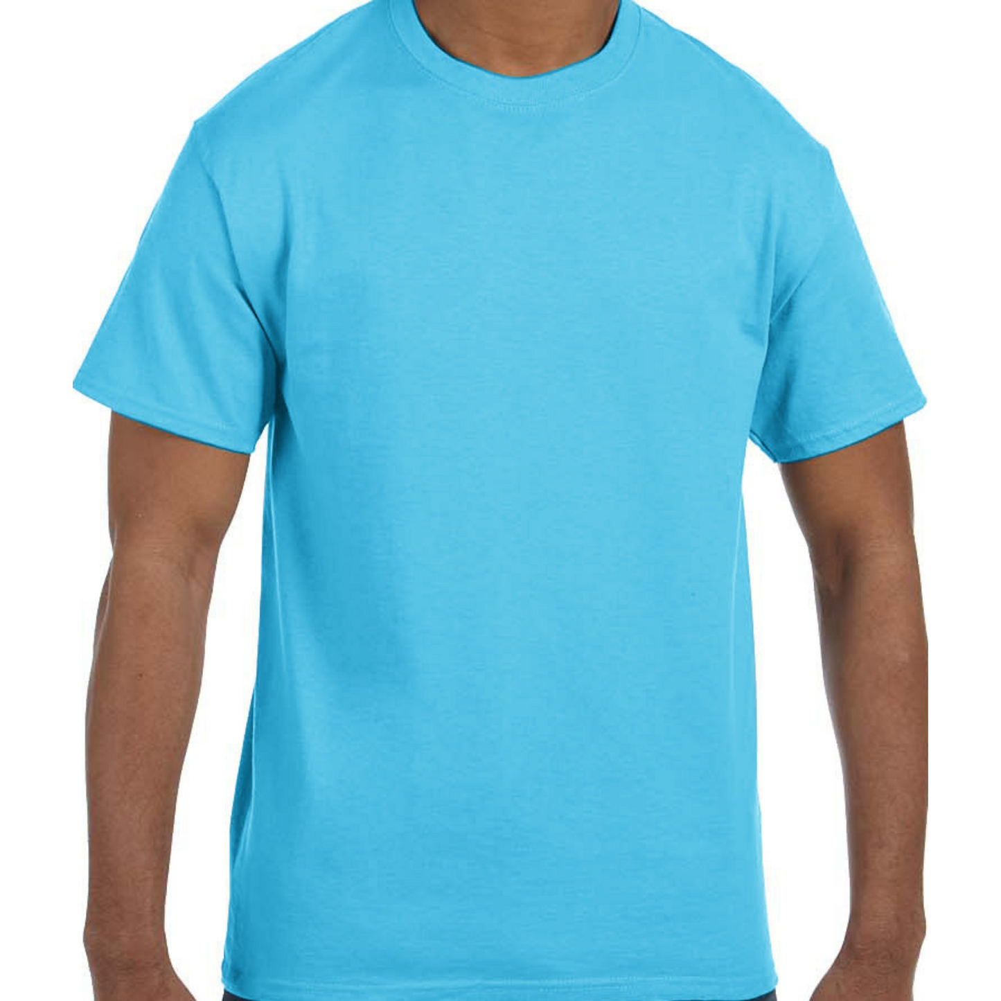 Adult lightweight Cotton T-Shirt (1-2 Color Design, Screen Print)
