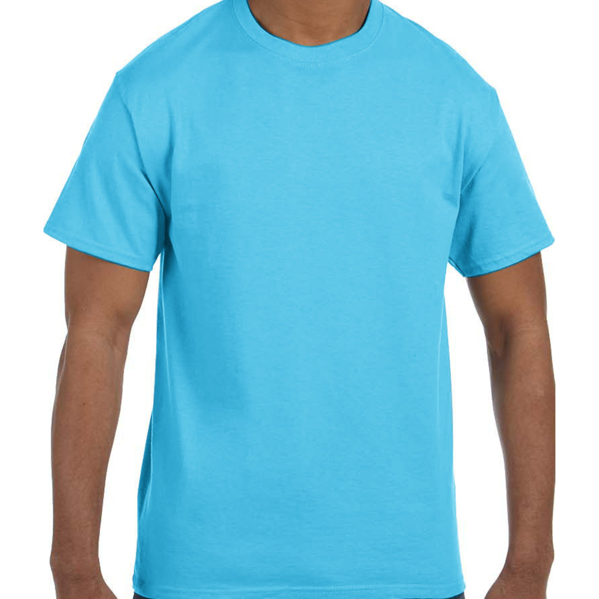 Adult lightweight Cotton T-Shirt (1-2 Color Design, Screen Print)