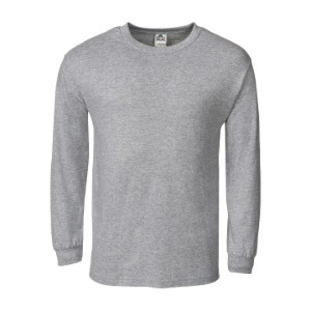 Adult Heavy Cotton Long Sleeve T-Shirt (1-2 Color Design, HTV)