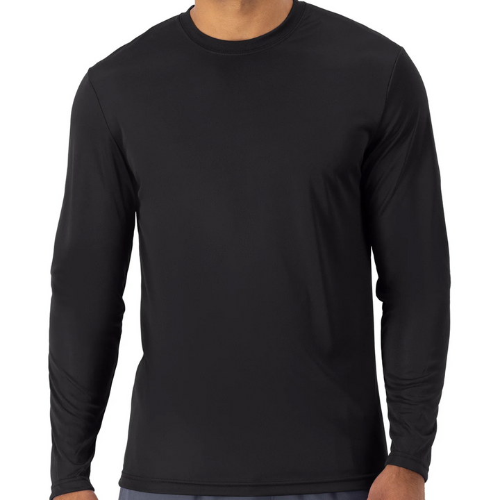 Adult Dri-Fit Long Sleeve T-Shirt (1-2 Color Design, HTV)