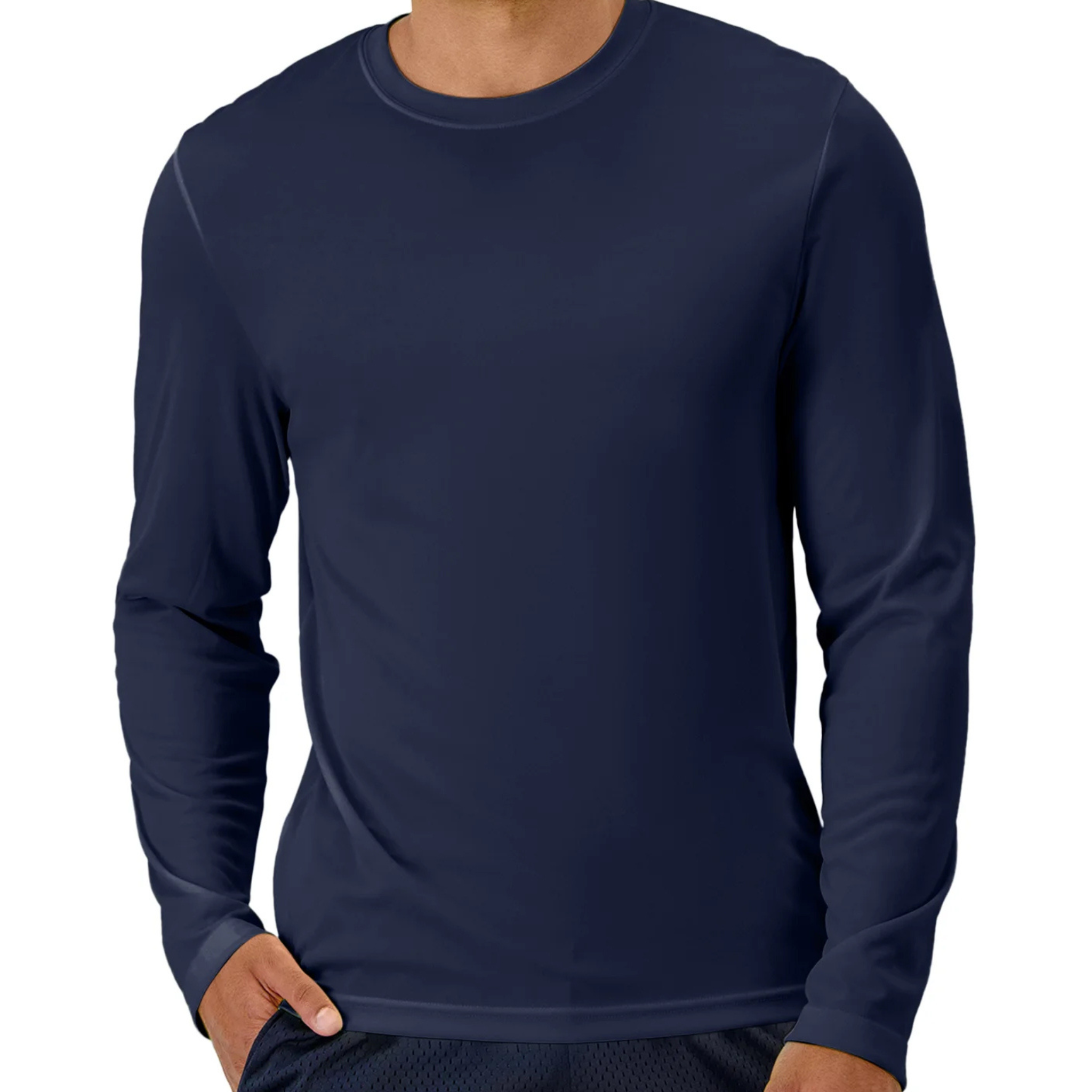 Adult Dri-Fit Long Sleeve T-Shirt (Full Color)