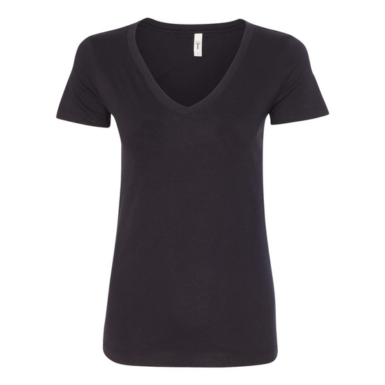 Women’s V Neck Top (Screen Print)