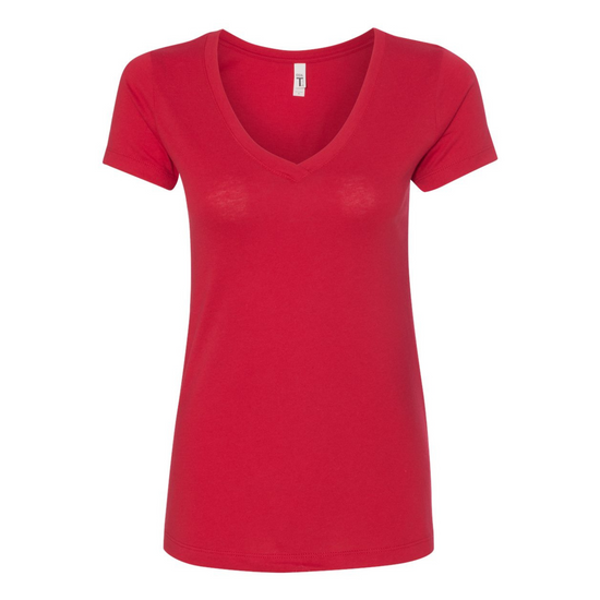 Women’s V Neck Top (Screen Print)