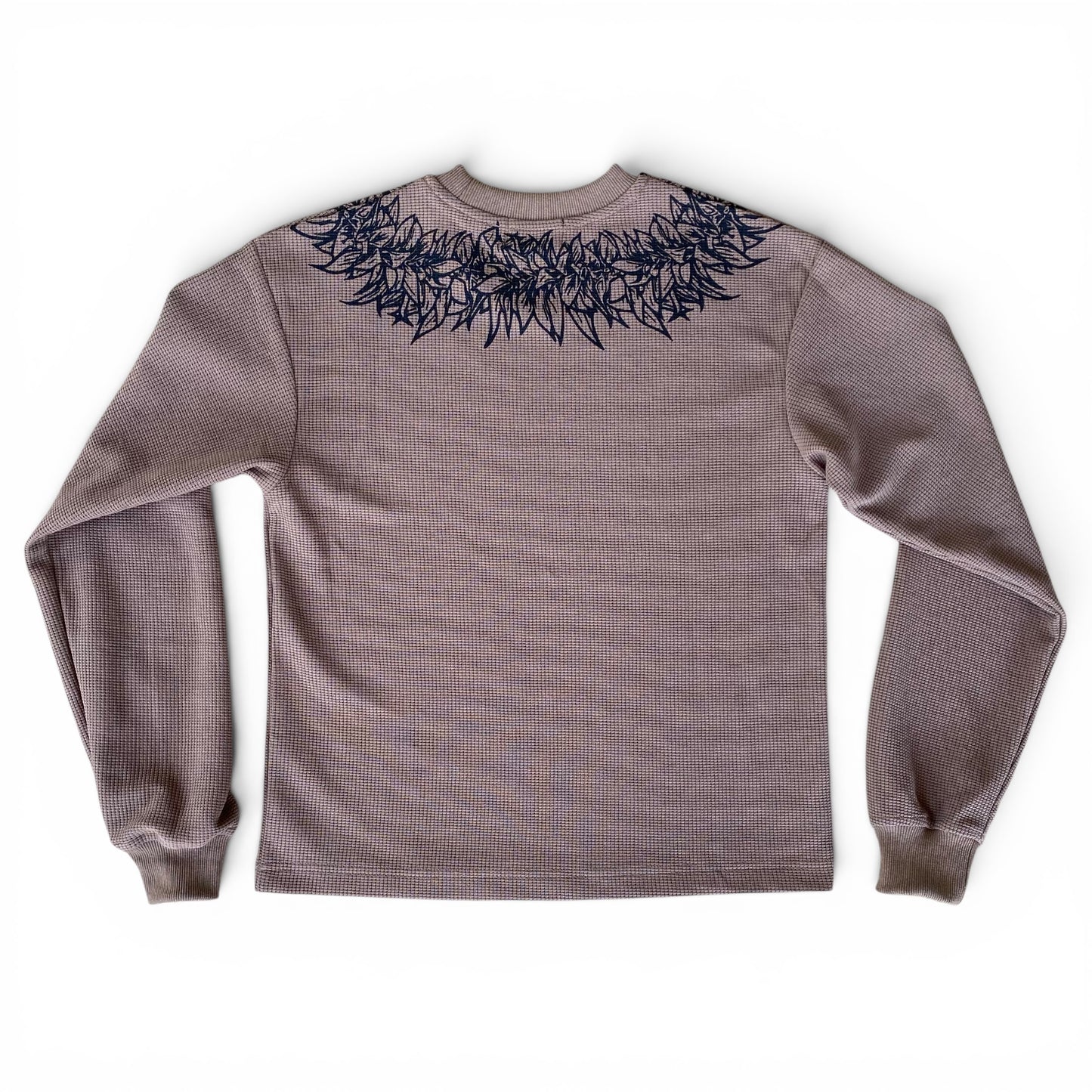 Maile Lei Long Sleeve Waffle Shirt