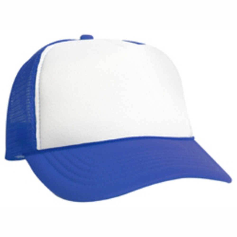 5 Panel Foam Mesh Trucker Hat (HTV)