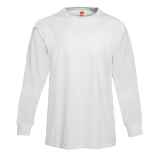 Adult Lightweight Long Sleeve T-Shirt (1-2 Color Design, HTV)