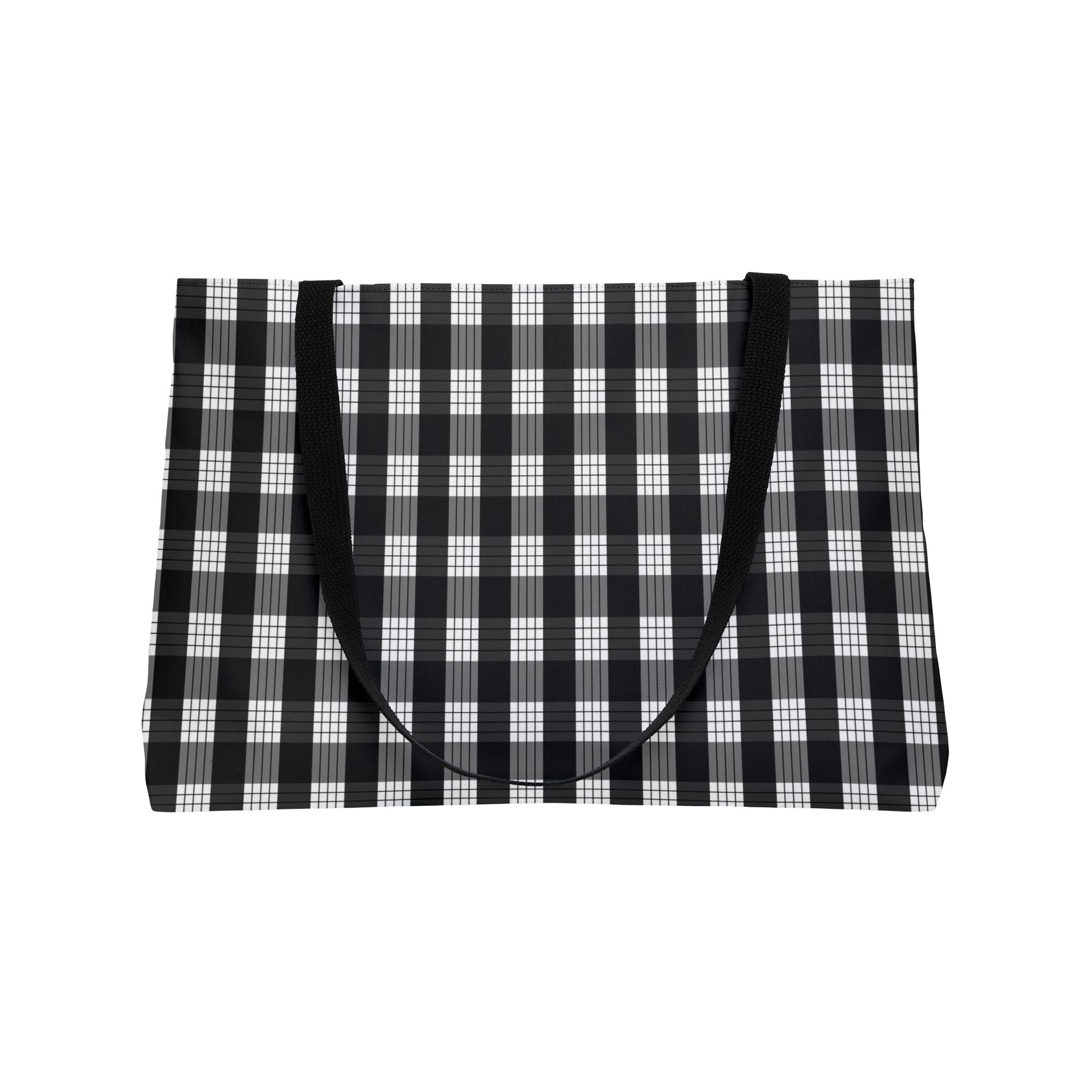 Large Black Palaka Tote