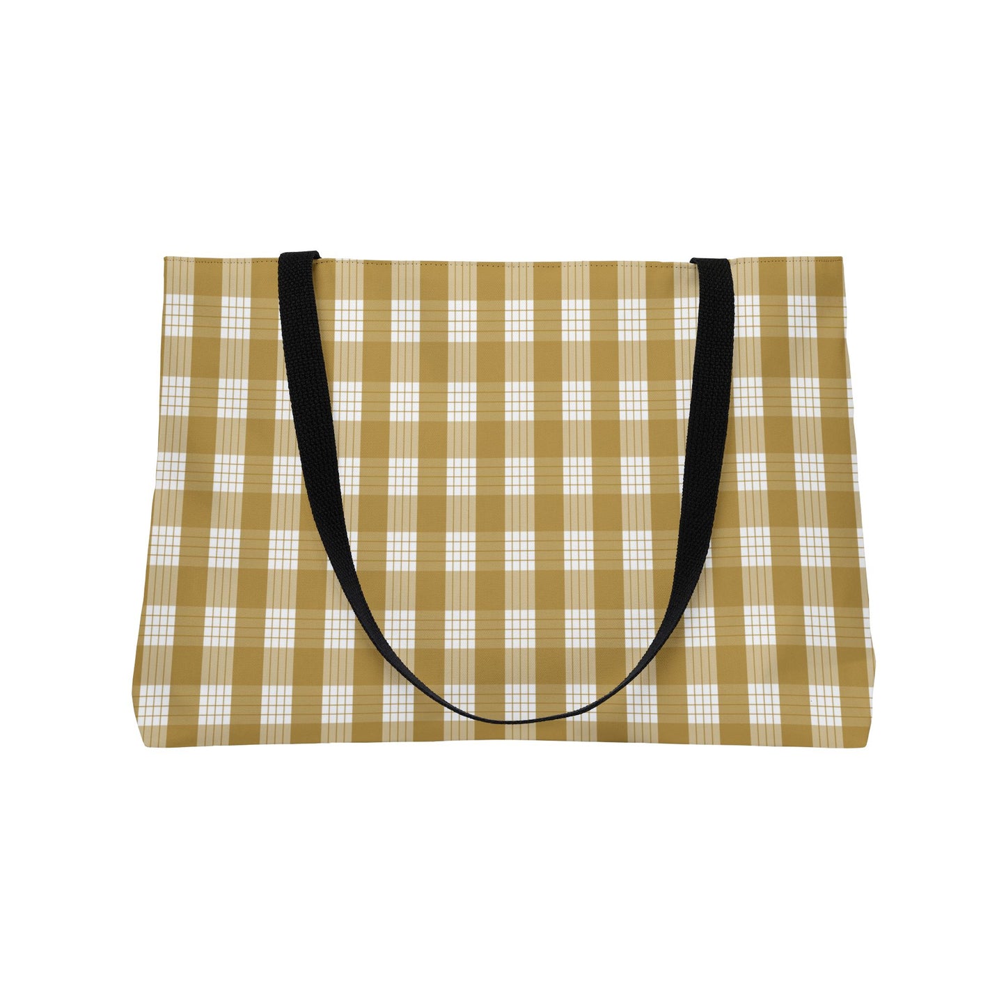 Large Gold Palaka Tote