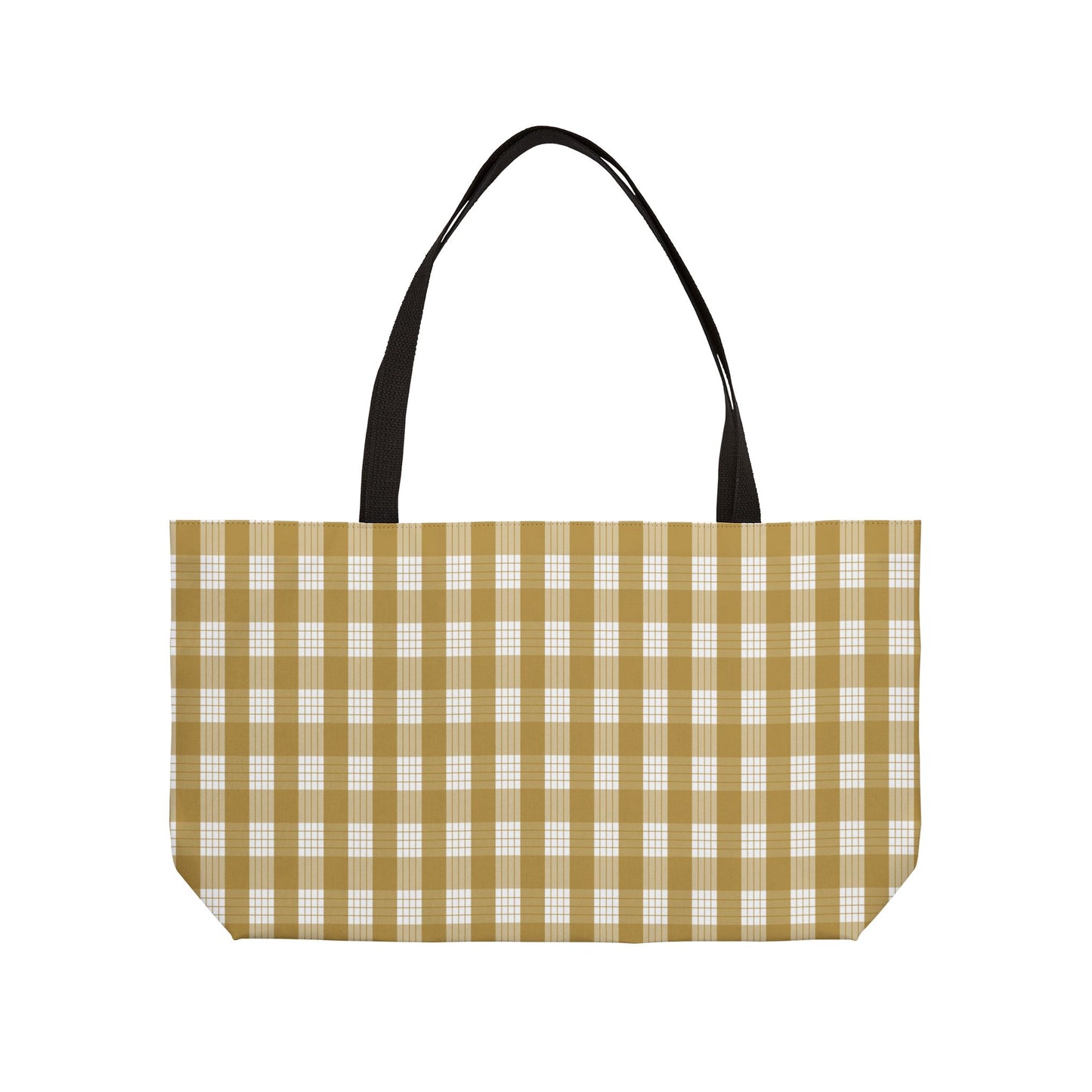 Large Gold Palaka Tote