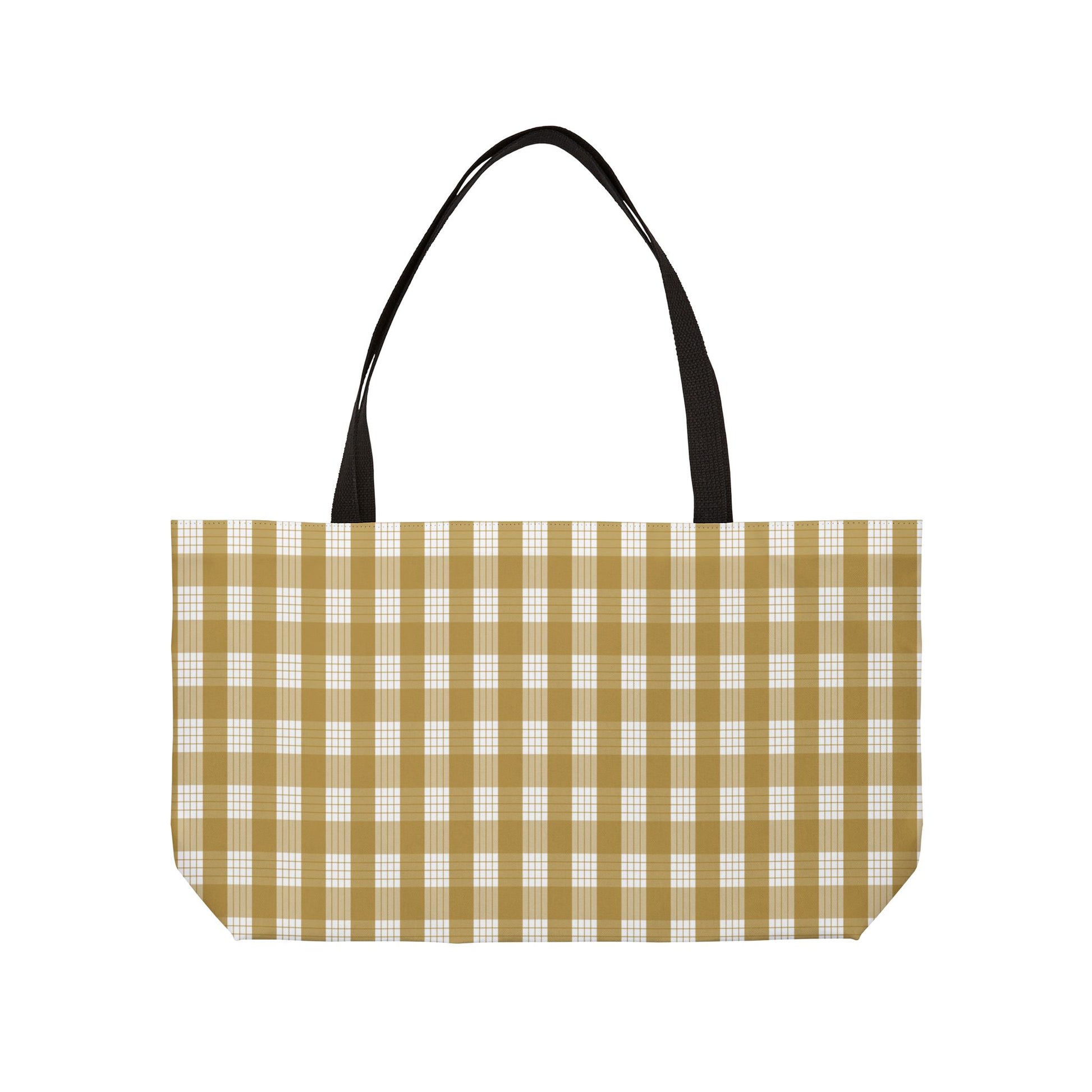 Large Gold Palaka Tote