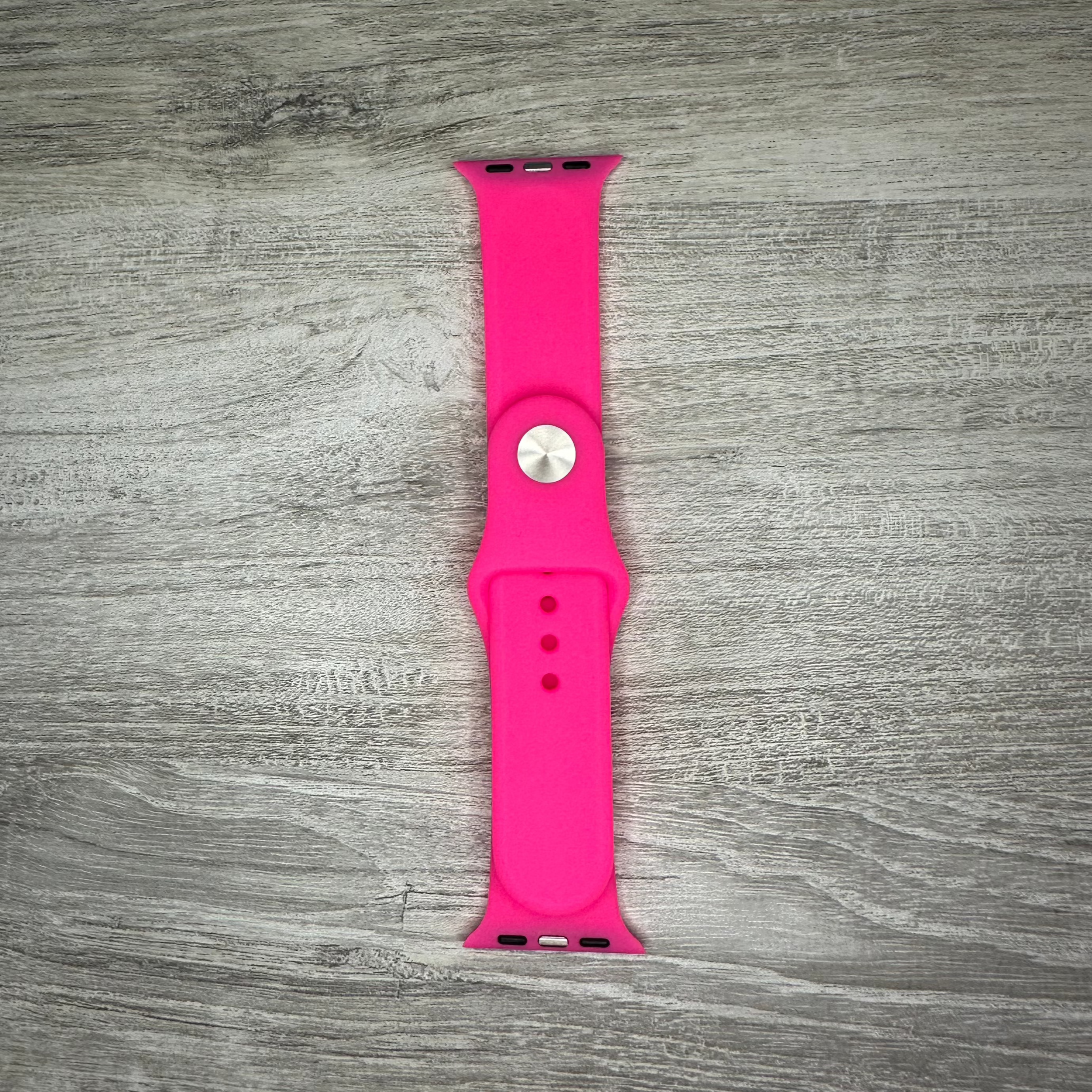 Silicone watch straps with a comfortable fit, adjustable length, and durable, water-resistant material, perfect for adding a touch of style and personalization to any watch.