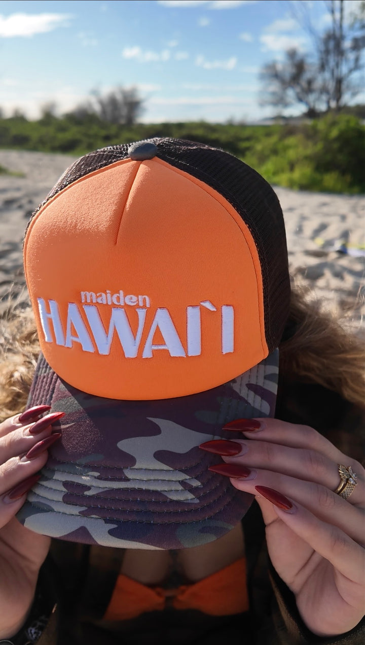 Maiden Hawaii Snapback Hat