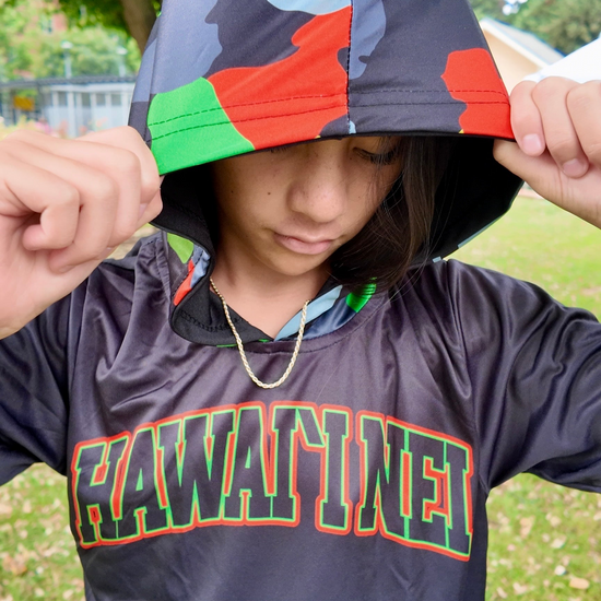 Hawai'i Nei Long Sleeve Sublimation Hoodie