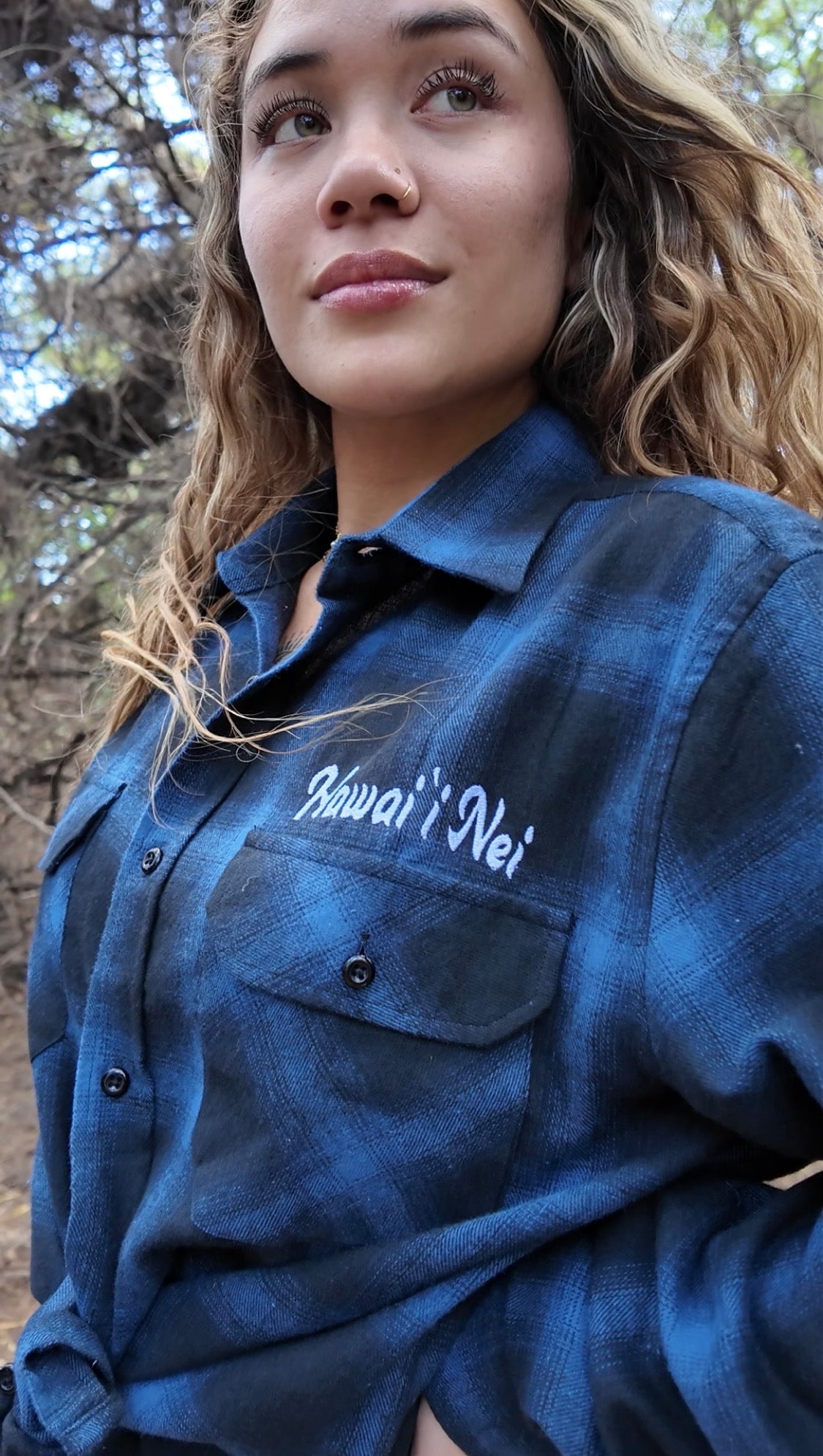 Hawai'i New Blue Flannel
