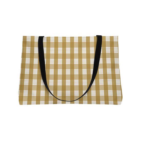 Large Gold Palaka Tote