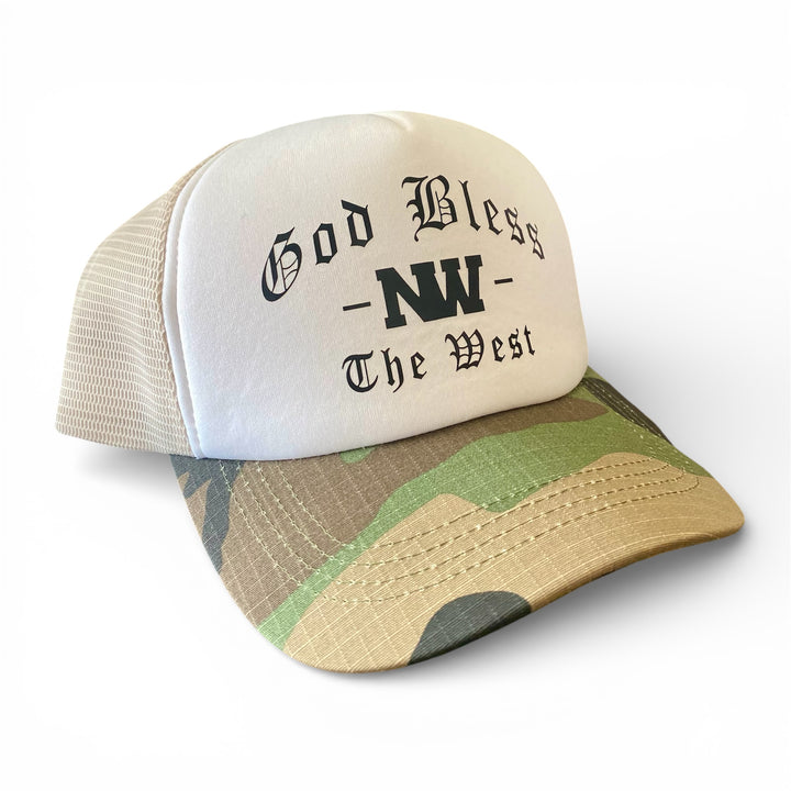 “God Bless The West” Trucker Hat