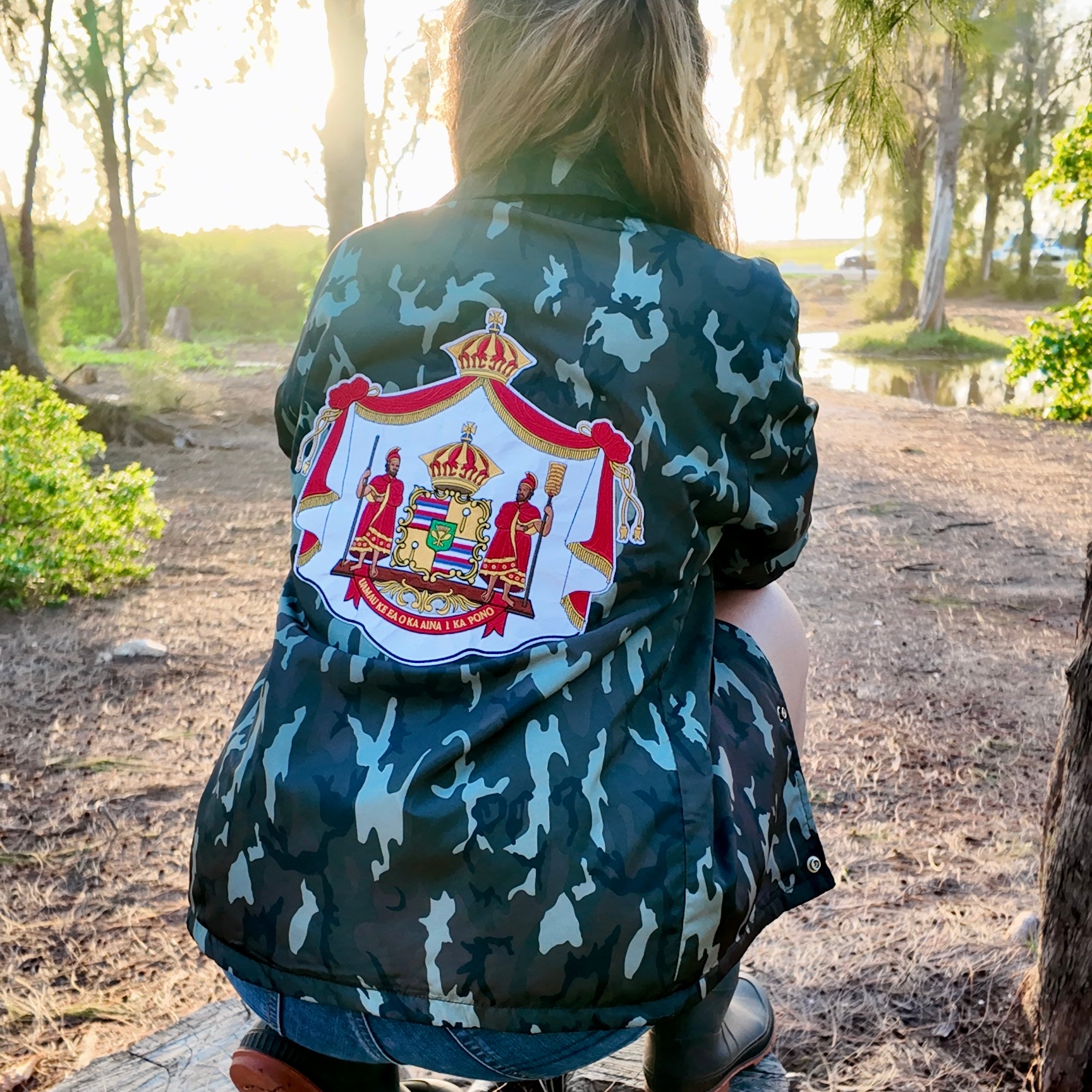 Coat of Arms Rain Jacket