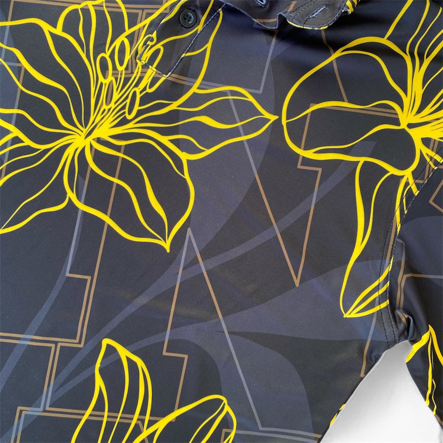 "N" Flower Polo