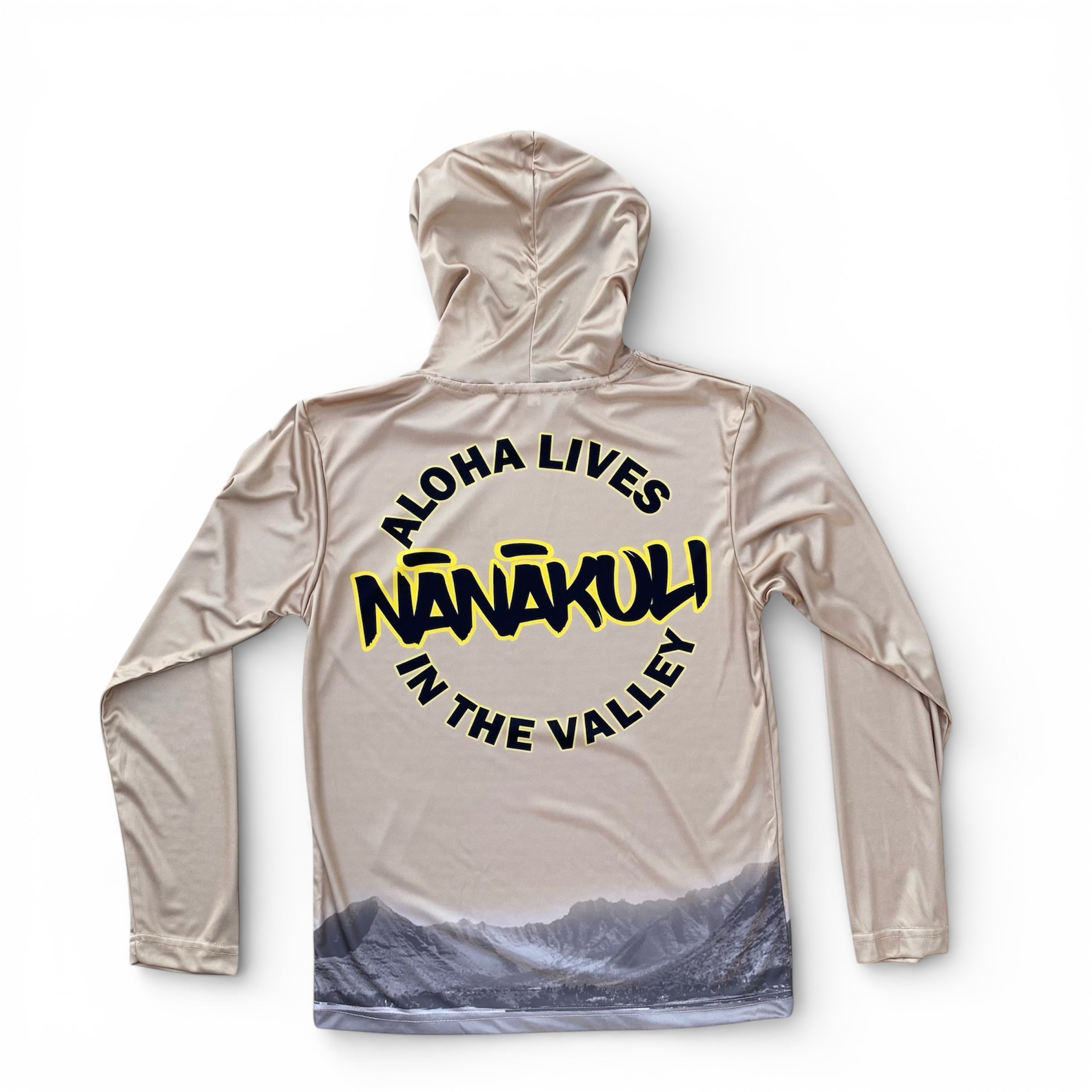 Aloha Lives in the Valley Adult Long Sleeve Shirt