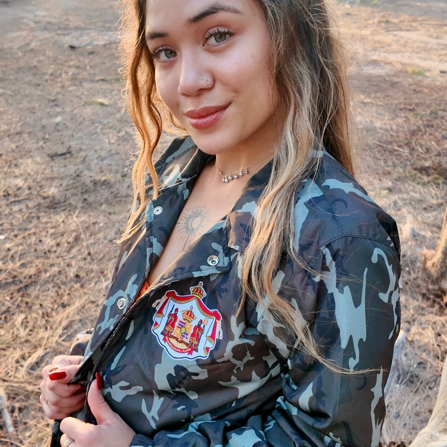 Coat of Arms Rain Jacket