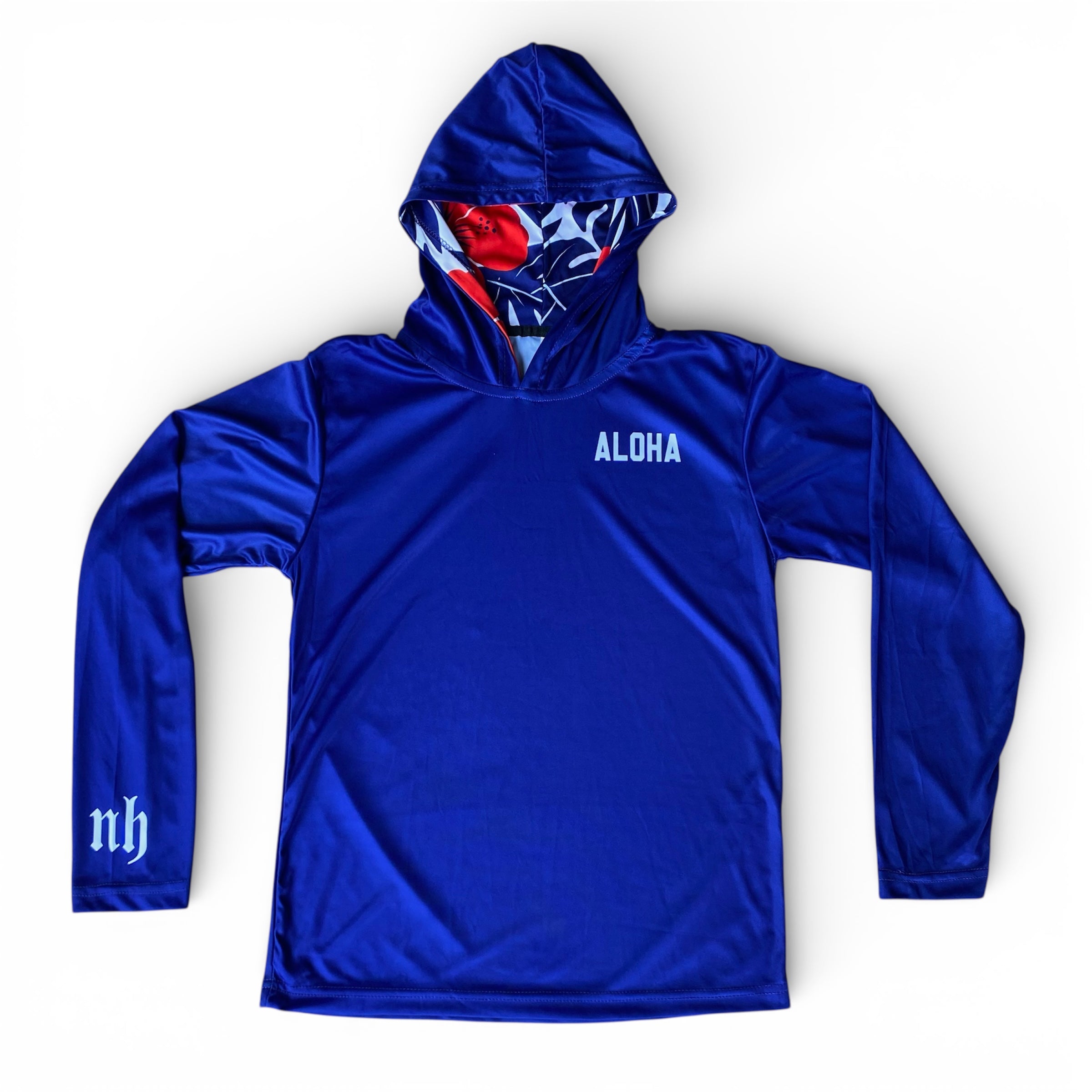 Aloha Youth/Adult Blue LS Hoodie