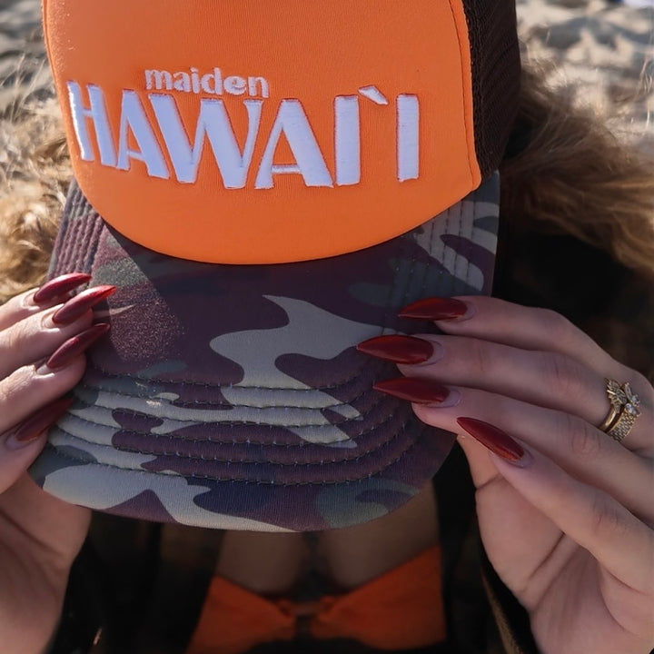 Maiden Hawaii Snapback Hat