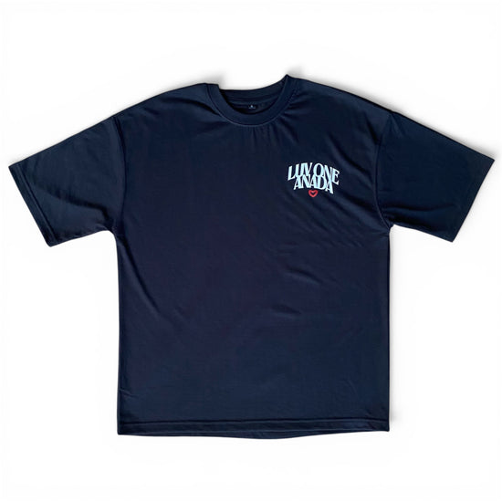 "Luv One Anada" Oversized Tee