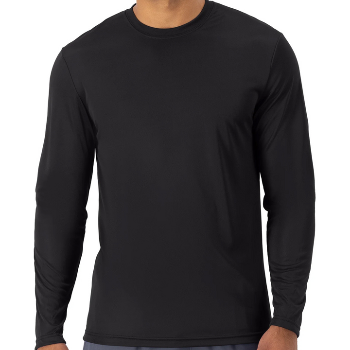 Adult Dri-Fit Long Sleeve T-Shirt (1-2 Color Design, Screen Print)