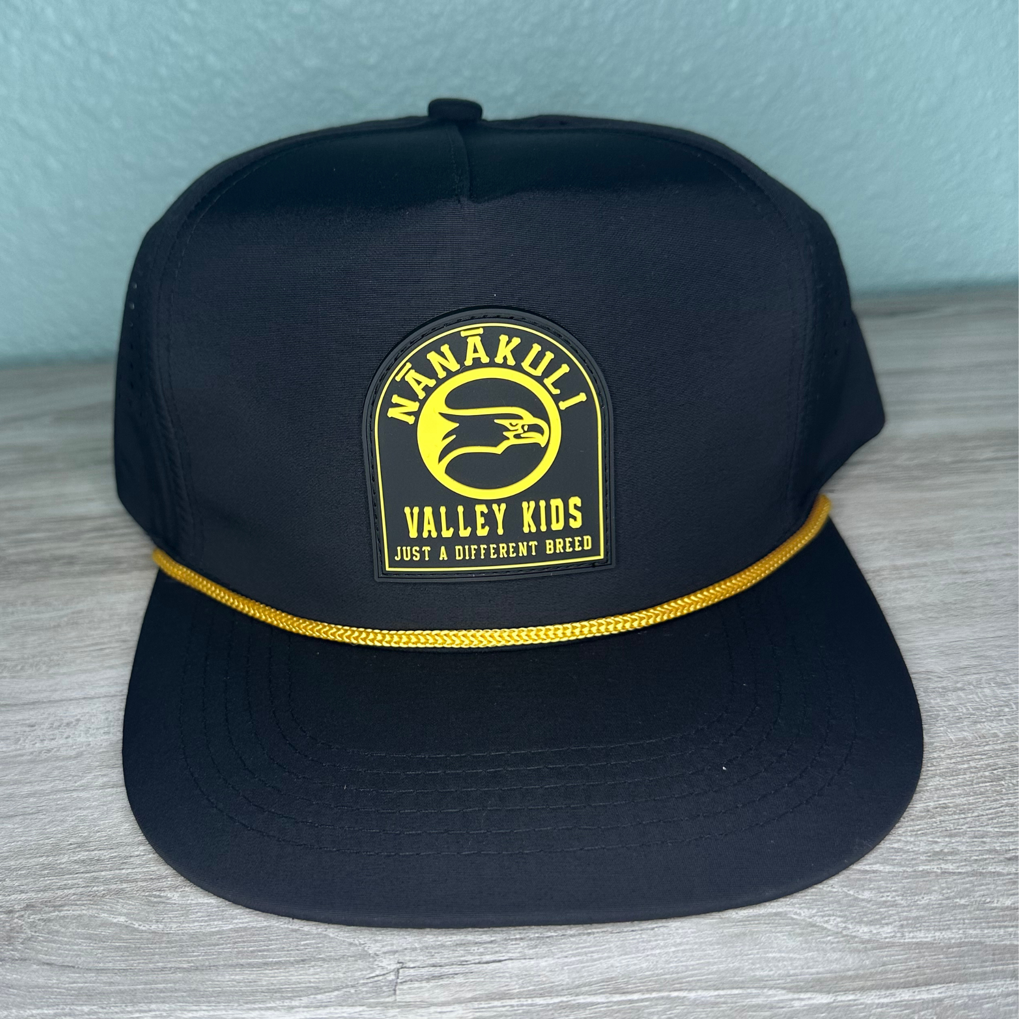 Nanakuli Valley kids hat with a comfortable fit and adjustable strap, featuring a vibrant design and durable construction, perfect for showing pride and adding style to any child's outfit.