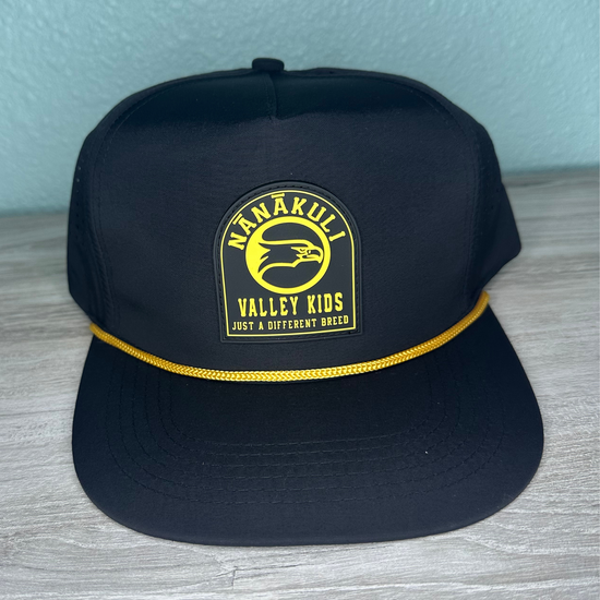 Nanakuli Valley kids hat with a comfortable fit and adjustable strap, featuring a vibrant design and durable construction, perfect for showing pride and adding style to any child's outfit.