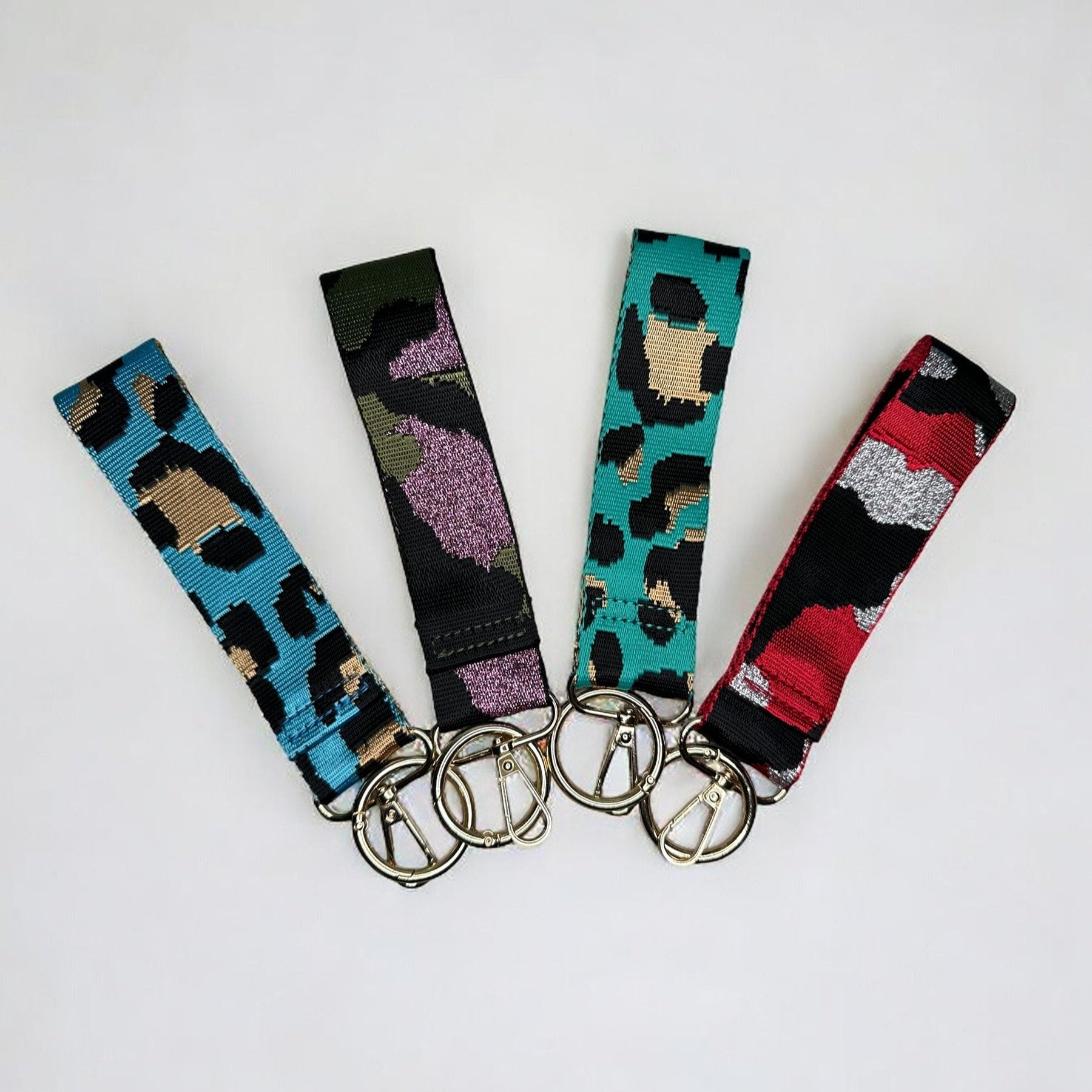 Trendy Cheetah Wrist Strap with a fashionable design, perfect for adding style and functionality to your look