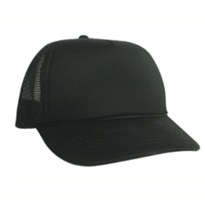 5 Panel Foam Mesh Trucker Hat (HTV)