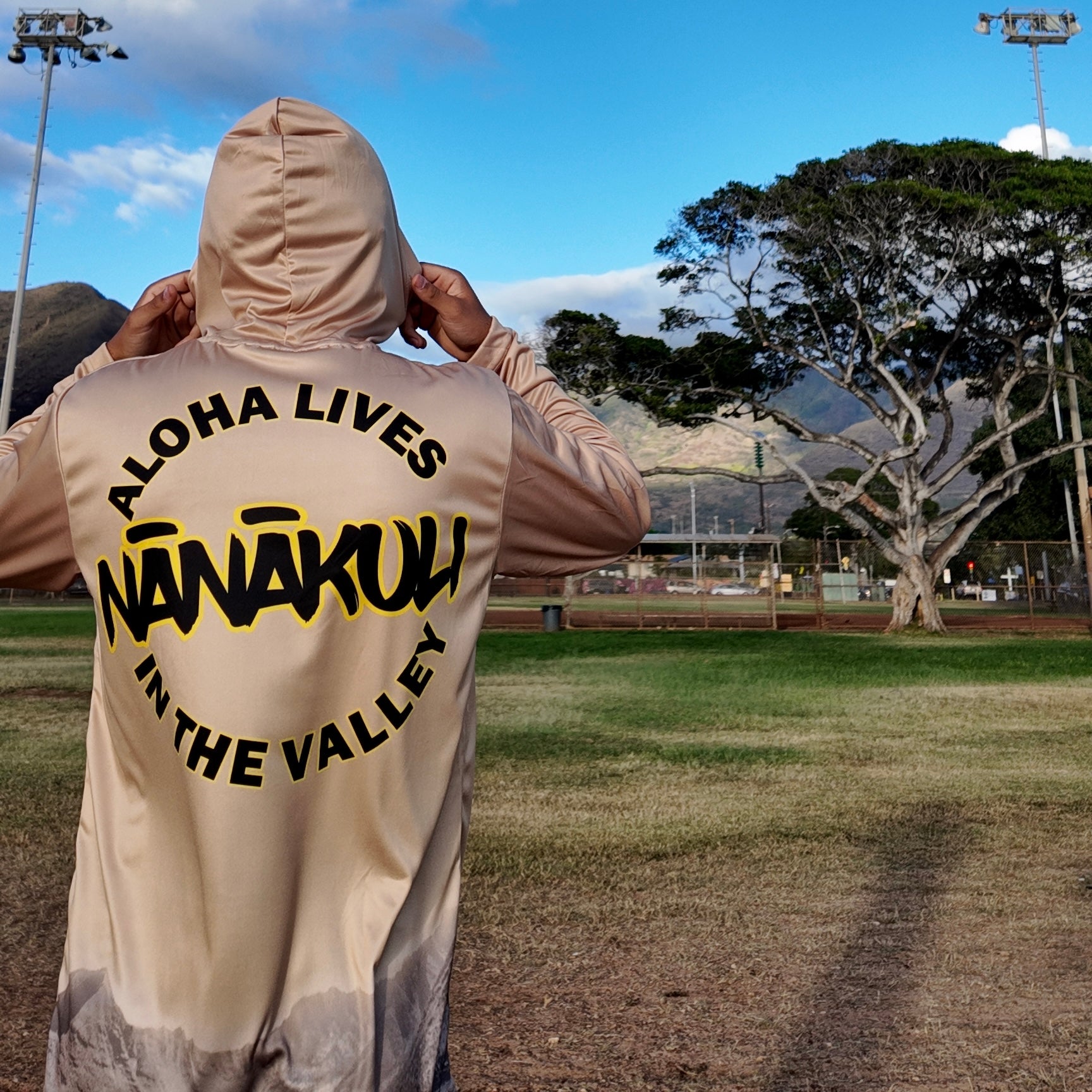 Aloha Lives in the Valley Youth/Adult Long Sleeve Hoodie